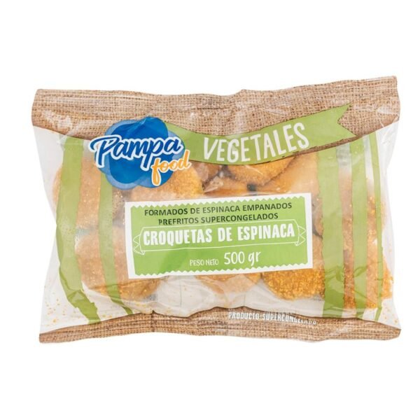 CROQUETAS DE ESPINACA X BOLSA 500 GRS