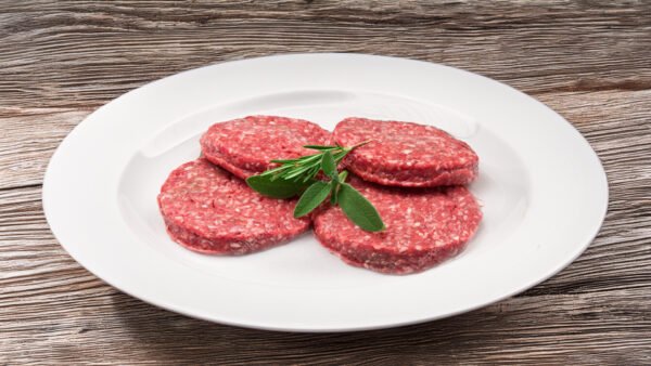 HAMBURGUESAS DE CARNE x 10 un