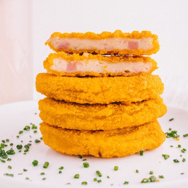 MEDALLONES POLLO JAMÓN Y QUESO X BOLSA 430 GRS